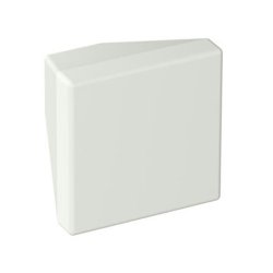 HEWI 547.32B1 97 M�belknopf eckig 32 x 32 mm Matt Lichtgrau