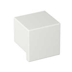 HEWI 547.32B4 97 M�belknopf eckig 32 x 32 mm Matt Lichtgrau