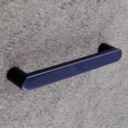 HEWI 548.17.128 50 B�gelgriff 144 mm Stahlblau H�he 16 mm BA 128 mm