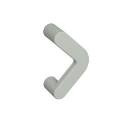 HEWI 548.17.64GKW 95 B�gelgriff 80 mm Felsgrau Breite 16 mm BA 64 mm