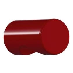 HEWI 557.13 33 M�belknopf rund � 13 mm Rubinrot L�nge 25 mm