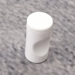 HEWI 557.13 99 M�belknopf rund � 13 mm Reinweiss L�nge 25 mm