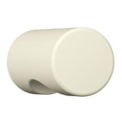 HEWI 557.13B 99 M�belknopf rund � 13 mm Matt Reinweiss L�nge 25 mm