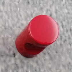 HEWI 557.20 33 M�belknopf rund � 20 mm Rubinrot L�nge 28 mm
