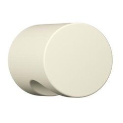HEWI 557.20B 99 M�belknopf rund � 20 mm Matt Reinweiss L�nge 28 mm