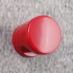 HEWI 557.32 33 M�belknopf rund � 32 mm Rubinrot L�nge 30 mm
