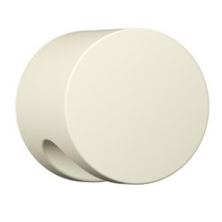 HEWI 557.32B 99 M�belknopf rund � 32 mm Matt Reinweiss L�nge 30 mm