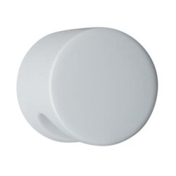 HEWI 557.55 95 M�belknopf rund � 55 mm Felsgrau L�nge 44 mm