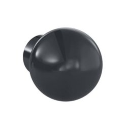 HEWI 559.23 90 M�belknopf rund � 23 mm Tiefschwarz L�nge 27 mm