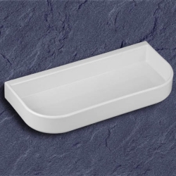 HEWI Ablageschale Reinweiss 115 mm x 250 mm 477.03.300 99