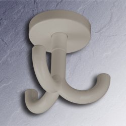 HEWI Dreifachhaken drehbar Lichtgrau 70 x 50 mm 477.90.050 97
