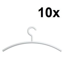 HEWI Edition Matt Kleiderb�gel 10er Set Signalweiss Matt 570.1B 98