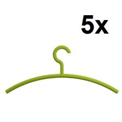 HEWI Edition Matt Kleiderb�gel 5er Set Apfelgr�n Matt 570.1B 74