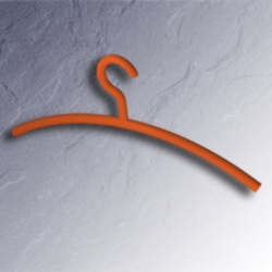 HEWI Edition Matt Kleiderb�gel Orange Matt Haken fest 570.1B 24