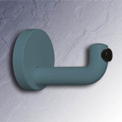 HEWI Einzelhaken mit T�rpuffer 105 mm Aquablau 477.90.035 55