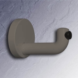 HEWI Einzelhaken mit T�rpuffer 105 mm Felsgrau 477.90.035 95