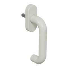 HEWI Fenstergriff 111FG.1 97 Lichtgrau VK 7x30 mm 90 Grad Rastung