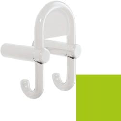 HEWI Haken Apfelgr�n 801.90.031 74 Garderobendoppelhaken Gr�n