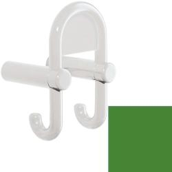 HEWI Haken Maigr�n 801.90.031 72 Garderoben-Doppelhaken Gr�n