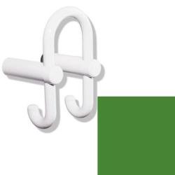 HEWI Haken Maigr�n 801.90.030 72 Garderobendoppelhaken Gr�n