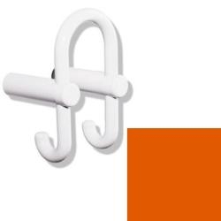 HEWI Haken Orange 801.90.030 24 Garderobendoppelhaken Orange