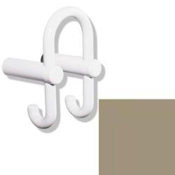 HEWI Haken 801.90.030 86 Sand Garderobendoppelhaken Beige Garderobe