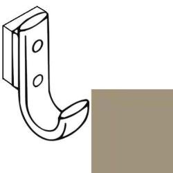 HEWI Garderobenhaken H�he 75 mm 477.90.061 86 Sand
