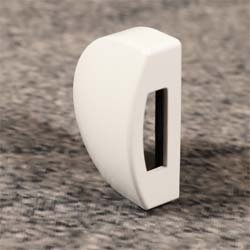 HEWI Gegenhalter 850.500 98 Signalweiss f�r Trennwand