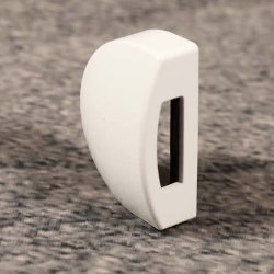HEWI Gegenhalter 850.500 99 Reinweiss f�r Trennwand