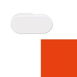 Hewi Glasfalzgriff Koralle 554 36 Ziehgriff Polyamid Fenstergriffe Rot