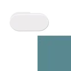 Hewi Glasfalzgriff 554 55 Ziehgriff Aquablau Polyamid Fenstergriffe Blau