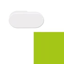 Hewi Glasfalzgriff Apfelgr�n 554 74 Ziehgriff Polyamid Fenstergriffe Gr�n