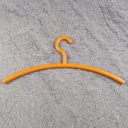 HEWI Kleiderb�gel 570.1 24 Orange 450 mm Haken feststehend