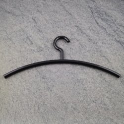 HEWI Kleiderb�gel 570.1 90 Tiefschwarz 450 mm Haken feststehend