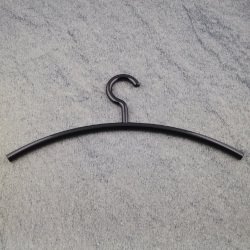 HEWI Kleiderb�gel 570.3 90 Tiefschwarz 450 mm Haken drehbar