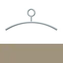 HEWI Kleiderb�gel 570.4 86 Sand 450 mm �se drehbar