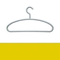 HEWI Kleiderb�gel 571.3 18 Senfgelb B�gel mit Steg Haken drehbar