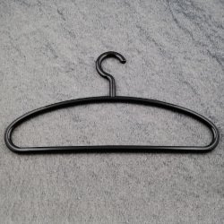 HEWI Kleiderb�gel 571.3 90 Tiefschwarz B�gel mit Steg Haken drehbar