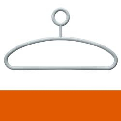HEWI Kleiderb�gel 571.4 24 Orange B�gel mit Hosensteg �se Hosenb�gel Orange