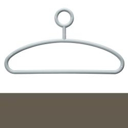 HEWI Kleiderb�gel 571.4 84 Umbra B�gel mit Hosensteg �se Hosenb�gel Braun