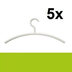 HEWI Kleiderb�gel 5er Set Apfelgr�n Haken drehbar 570.3 74