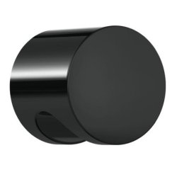 HEWI Möbelknopf Tiefschwarz 557.23 90 Möbelgriff schwarz 23 x 29 mm