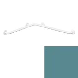 HEWI Duschhandlauf Aquablau 762 x 762 mm 801.35.110 50 Wannenhandlauf Blau