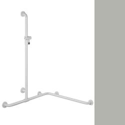 Hewi 801 Handlauf Felsgrau 801.35.320 95 mit Brausehalter f�r Dusche/ Wanne
