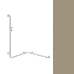 Hewi Handlauf Sand 801.35.210 86 mit Brausehalter Beige f�r Wanne/ Dusche