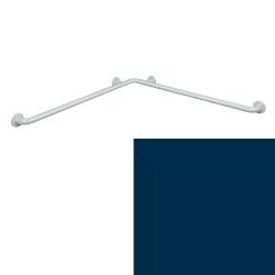 Hewi 801 Duschhandlauf Stahlblau 801.35.120 50 962 x 962 mm Wannenhandlauf blau