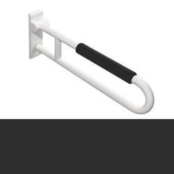 Hewi 801.50.201 92 St�tzklappgriff anthrazitgrau 60 cm St�tzgriff Grau