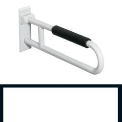 Hewi 801.50.231 98 St�tzklappgriff Signalweiss 90 cm St�tzgriff Weiss