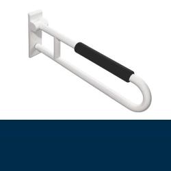 Hewi 801.50.211 50 St�tzklappgriff Stahlblau 70 cm St�tzgriff Blau