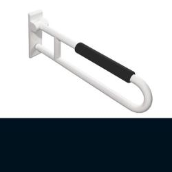 Hewi 801.50.211 90 St�tzklappgriff Tiefschwarz 70 cm St�tzgriff Schwarz